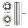 MIXPOWER 4PCS 14Drive 8mm DeepShallow Socket 6 Point CrV Steel 8mm