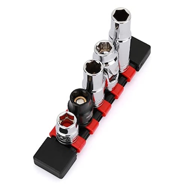 MIXPOWER 5PCS 38 Drive 10mm 6 Point Single Size Socket Set 10mm Socket Set Magnetic Socket Universal Joint Deep Standard Socket