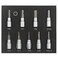 Rowiz 9 Pcs 38 Inch Drive Hex Bit Sockets Set Hex Allen Socket Key Bits Set Kit H2 H3 H4 H5 H55 H6 H7 H8 H10