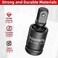 TONYNOL 3 Pcs Universal Joint Swivel Socket Adapter Set 1438 12DriversUJoint Drive CRMO Impact Grad Wobble Socket Wrench Set