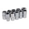 Utoolmart 12inch Drive 6Point Shallow Impact Socket Set 10mm24mm Metric Crv 10 Pcs