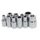 Utoolmart Shallow Socket Sets 14 inch Drive 532 inch 316 inch732 inch14 inch932 inch516 inch1132 inch38 inch716 inch12 inch 6Point CrV Standard Imperial Sizes 1 Set Socket