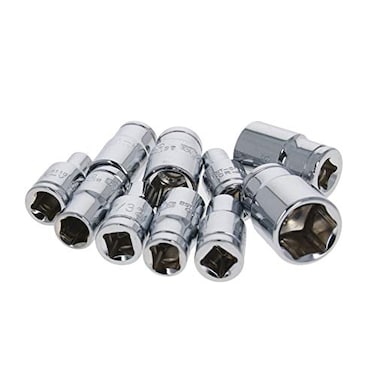 Utoolmart Shallow Socket Sets 14 inch Drive 532 inch 316 inch732 inch14 inch932 inch516 inch1132 inch38 inch716 inch12 inch 6Point CrV Standard Imperial Sizes 1 Set Socket