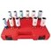 Chicago Pneumatic SS4211WP 12 Inch Square Drive SAE Metric Wheel Protector 6 Point Impact Socket Set 11 PCS