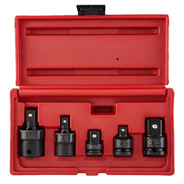 Sunex Tools SUNEX TOOLS 3305 5 Pc 38 12 Dr Adapter and Universal Joint Impact Set