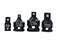 MASHA TOOLS Masha ToolsImpact Socket Adapter and Reducer Set 4 Piece Set 14 38 12 Impact Driver ConversionsChrome Molybdenum Steel CFAD1238