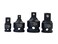 MASHA TOOLS Masha ToolsImpact Socket Adapter and Reducer Set 4 Piece Set 14 38 12 Impact Driver ConversionsChrome Molybdenum Steel CFAD1238