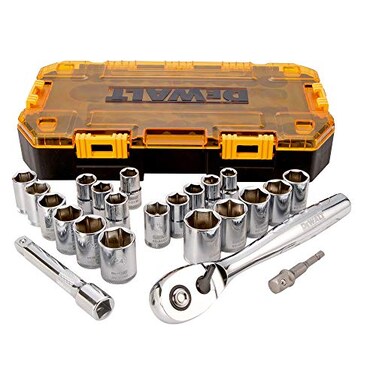DEWALT DWMT73813 Drive Socket Set 23 Piece 12