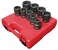 Sunex Tools SUNEX TOOLS 5699 9 Piece 1 Drive Standard SAE Jumbo Impact Socket Set