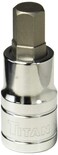 Titan 15611 12Inch Drive x 11mm Hex Bit Socket