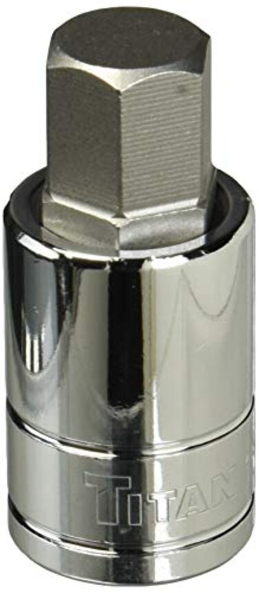 Titan 15616 12Inch Drive x 16mm Hex Bit Socket