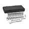 GEARWRENCH 30 Piece 38 Drive 6 Pt Standard and Deep Socket Set SAE 80569