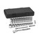 GEARWRENCH 30 Piece 38 Drive 6 Pt Standard and Deep Socket Set SAE 80569