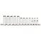 STANLEY Stanley Proto J52205 12 Piece 6 Point 38 Drive Metric Deep Socket Set