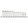 STANLEY Stanley Proto J52205 12 Piece 6 Point 38 Drive Metric Deep Socket Set