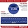 Olsa Tools Magnetic Socket Organizer 14Inch Drive SAE Socket Holder with Strong Magnets Professional Tool Holder and Organizer Stores up to 26 Sockets Blue Part 1298