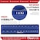 Olsa Tools Magnetic Socket Organizer 14Inch Drive SAE Socket Holder with Strong Magnets Professional Tool Holder and Organizer Stores up to 26 Sockets Blue Part 1298