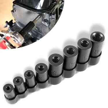 Camoo 70500 Tap Socket Wrench Set 8piece Use with 14 38 Drive Fits All MCTI Taps Thru 12 18 NPT Taps
