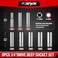 Upenjok 14 Inch Drive 12Point Metric Socket Set 8Piece Deep Well Socket Set CRV Steel Tool Set Sizes6mm 7mm 8mm 9mm 10mm 11mm 12mm 13mm