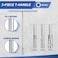 zozoa T Handle Socket Set Metric T Handle Wrench Set3 Pieces8mm 10mm 12mmCrV Steel6 PointFor Car Motorcycle Dirt Bike Repair
