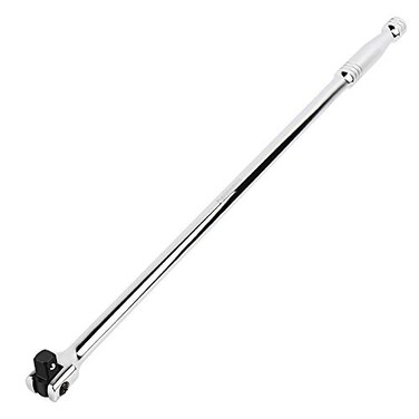 MAXPOWER 12Inch Drive 24Inch Breaker Bar Flex Handle