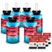 Catchmaster Reusable Outdoor Fly Trap 6 Hanging Blue Jars with Bait