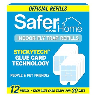 Safer Home Flying Insect Trap Refills Plugin Fruit Fly Trap for Indoors