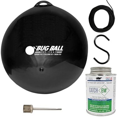 Bug Ball Starter Complete Kit Biting Fly and Insect Trap Pack of 3