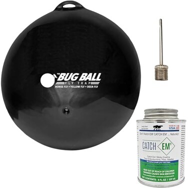 Bug Ball Starter Kit Biting Fly and Insect Trap Pack of 3