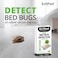 ECOPEST Bed Bug Detector 6 Pack Early Detection Bed Bug Trap Monitor and Detector for Home and Travel Indoor Pest Control Traps for Bed Bugs