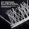 REMIAWY Bird Spikes for Pigeons Small Birds Cat 15 Feet Bird Spikes Stainless Steel Bird Deterrent Spikes 14 Strips