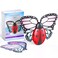 ILCPP Flying Insect Trap Indoor Light Fly Trap Captures Flies Fruit Flies Gnats Moths Mosquito and Other Flying Houseflies1 Plugin Device 3 Pair Refills