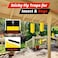 LULUCATCH Sticky Fly Traps 10 Pack Fly Traps Indoor with Hanging Hook Odorless Yellow Sticky Gnat Traps for Mosquitoes NonToxic Bug Catchers for Fleas Drain Flies Moths Insects