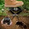 DPOD Mole Traps 2 Pack Scissor Mole Trap that Kill BestMole Traps for Lawns GroundEasy Step Mole TrapBlack Coated