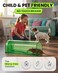 Motel Mouse Humane No Kill Live Catch and Release Mouse Traps Reusable with Cleaning Brush 2 Pack