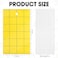 Qualirey 300 Sticky Trap for Gnats 3 x 5 Dual Side Sticky Fruit Fly Trap with Tie Plant for Flying Insect Fungus Bugs Flying Catcher for Indoor Yellow