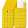 Qualirey 300 Sticky Trap for Gnats 3 x 5 Dual Side Sticky Fruit Fly Trap with Tie Plant for Flying Insect Fungus Bugs Flying Catcher for Indoor Yellow