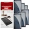 SHKIBY Rat Mouse Glue Traps 6 Pack Large Bulk Traps Indoor for Home PreScented Adhesive Plastic Tray Inside House Snake Mice Spider Pet Safe