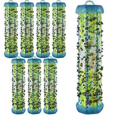 RESCUE! RESCUE Fly TrapStik Indoor Hanging Fly Trap 8 Pack