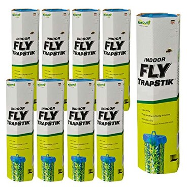 RESCUE! RESCUE Fly TrapStik Indoor Hanging Fly Trap 9 Pack