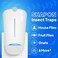 SHAPON Flying Insect Trap Indoor Use Fruit Bug Fly Catcher Plug in with UV Light Fly Trap Safe Mosquito Killer for Home Use with Refills 2 Plugin Bases 8 Cartridges