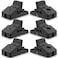 Kat Sense Pest Control Rat Traps Set of 6 Large Snap Traps for Rats Mice Chipmunks Indoor Outdoor Mouse Traps Reusable Humane Mousetraps Easy to Set Fast Effective Powerful Snap Trampas Para Ratas Gra
