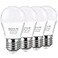 Brothlaw 25 Watt Equivalent Light Bulbs A15 LED Light 3W E26 Base 2700K Warm White Low watt Light BulbsNightstand Light Bulb Table Lamp Bulb 4 Pack