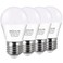 Brothlaw 25 Watt Equivalent Light Bulbs A15 LED Light 3W E26 Base 2700K Warm White Low watt Light BulbsNightstand Light Bulb Table Lamp Bulb 4 Pack