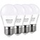 Brothlaw 25 Watt Equivalent Light Bulbs A15 LED Light 3W E26 Base 2700K Warm White Low watt Light BulbsNightstand Light Bulb Table Lamp Bulb 4 Pack