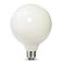 MRDENG LED Dimmable Light Bulbs 60 Watt ReplacementLarge G40G125 6Watt60Watt Equivalent LED BulbE26 SocketSoft White Globe Light Bulb 2700K Pack of 1