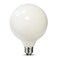 MRDENG LED Dimmable Light Bulbs 60 Watt ReplacementLarge G40G125 6Watt60Watt Equivalent LED BulbE26 SocketSoft White Globe Light Bulb 2700K Pack of 1