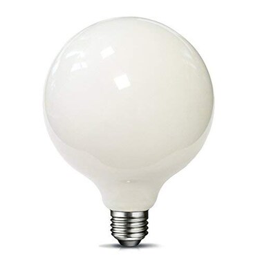 MRDENG LED Dimmable Light Bulbs 60 Watt ReplacementLarge G40G125 6Watt60Watt Equivalent LED BulbE26 SocketSoft White Globe Light Bulb 2700K Pack of 1