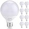 GIOVAR 8Pack G25 LED Globe Light Bulbs Daylight 5000K 120V 40W Equivalent LED Vanity Light Bulbs for Bathroom Mirror E26 Base NonDimmable