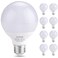 GIOVAR 8Pack G25 LED Globe Light Bulbs Daylight 5000K 120V 40W Equivalent LED Vanity Light Bulbs for Bathroom Mirror E26 Base NonDimmable